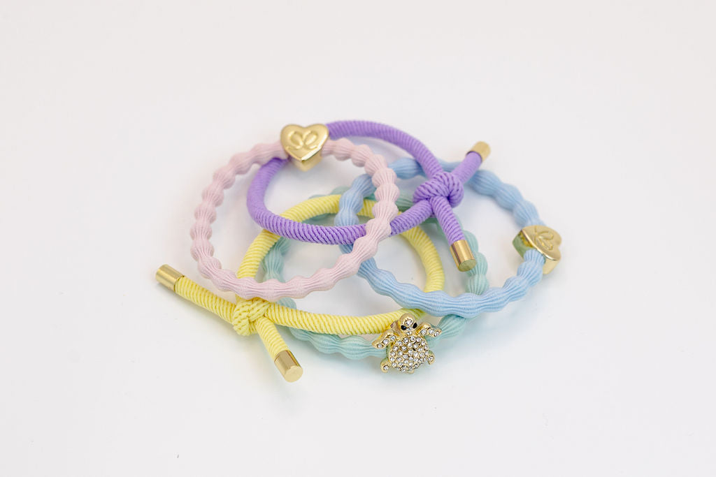 3 bobbles on a white background