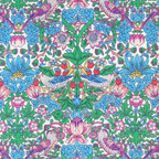 Made with Liberty of London Fabric | Strawberry Thief Spring F Jewel Scrunchie