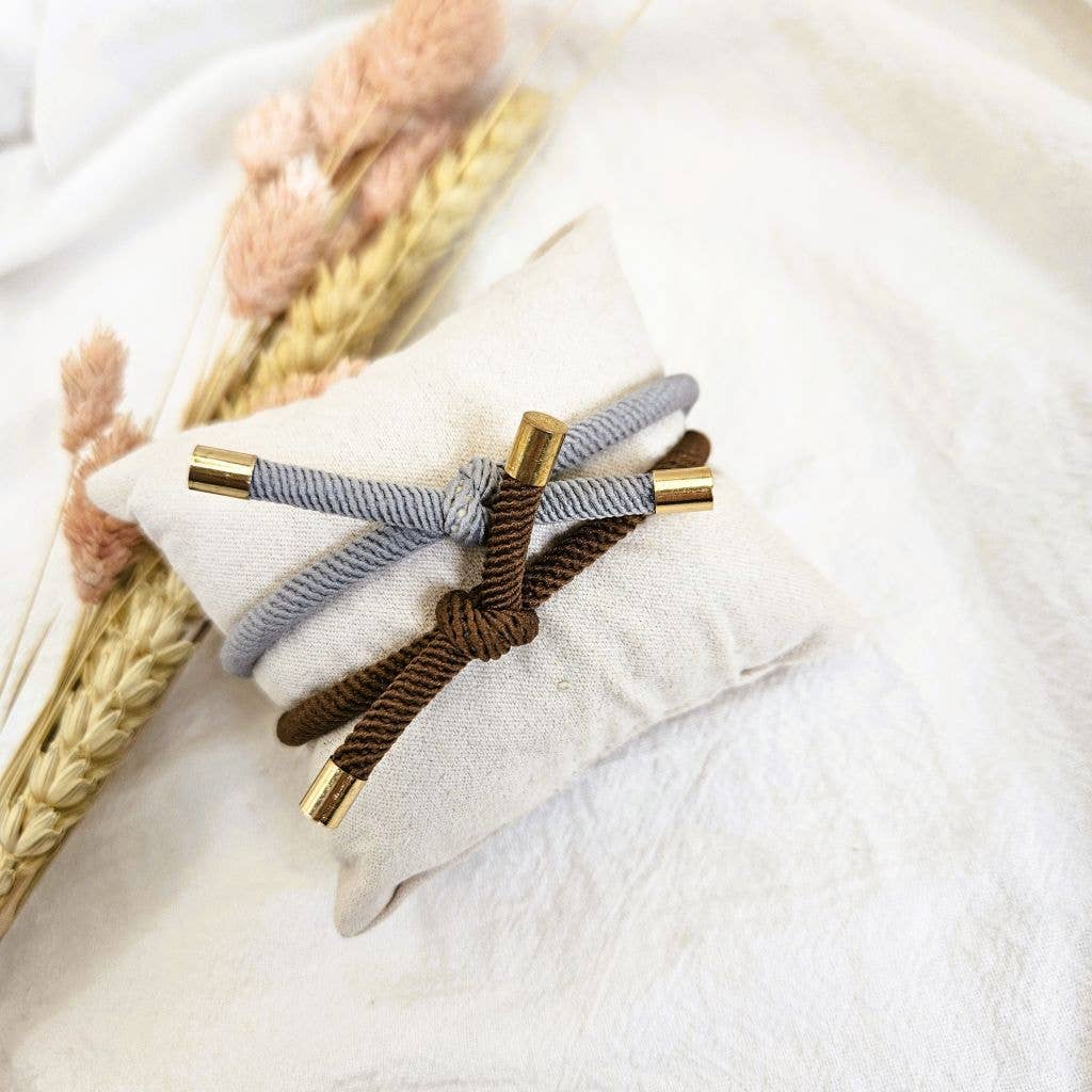 Ibiza Boutique | Bracelet hair elastic gray