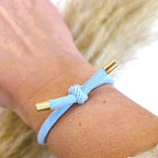 Ibiza Boutique | Bracelet hair elastic light blue