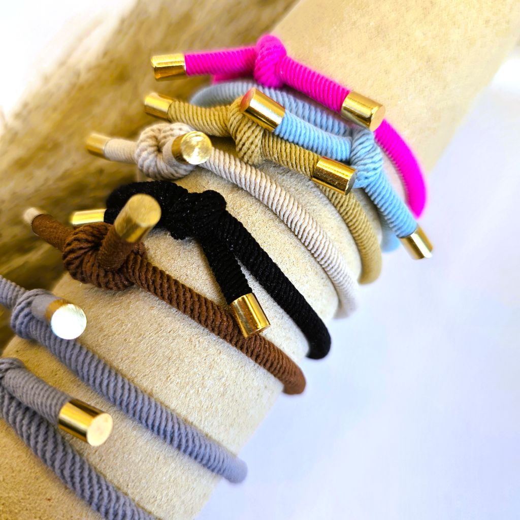 Ibiza Boutique | Bracelet hair elastic camel