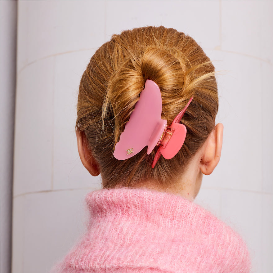 byEloise | Large Hair Claw Coral Blush – Bolt