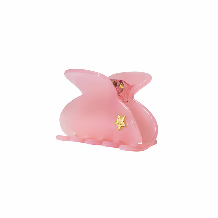 byEloise | Medium Hair Claw Blush – Gold Star
