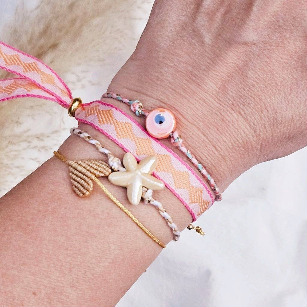 Ibiza Boutique | Bracelet heart beige