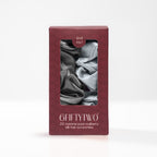 6FiftyTwo | Graphite and Starlight Scrunchie