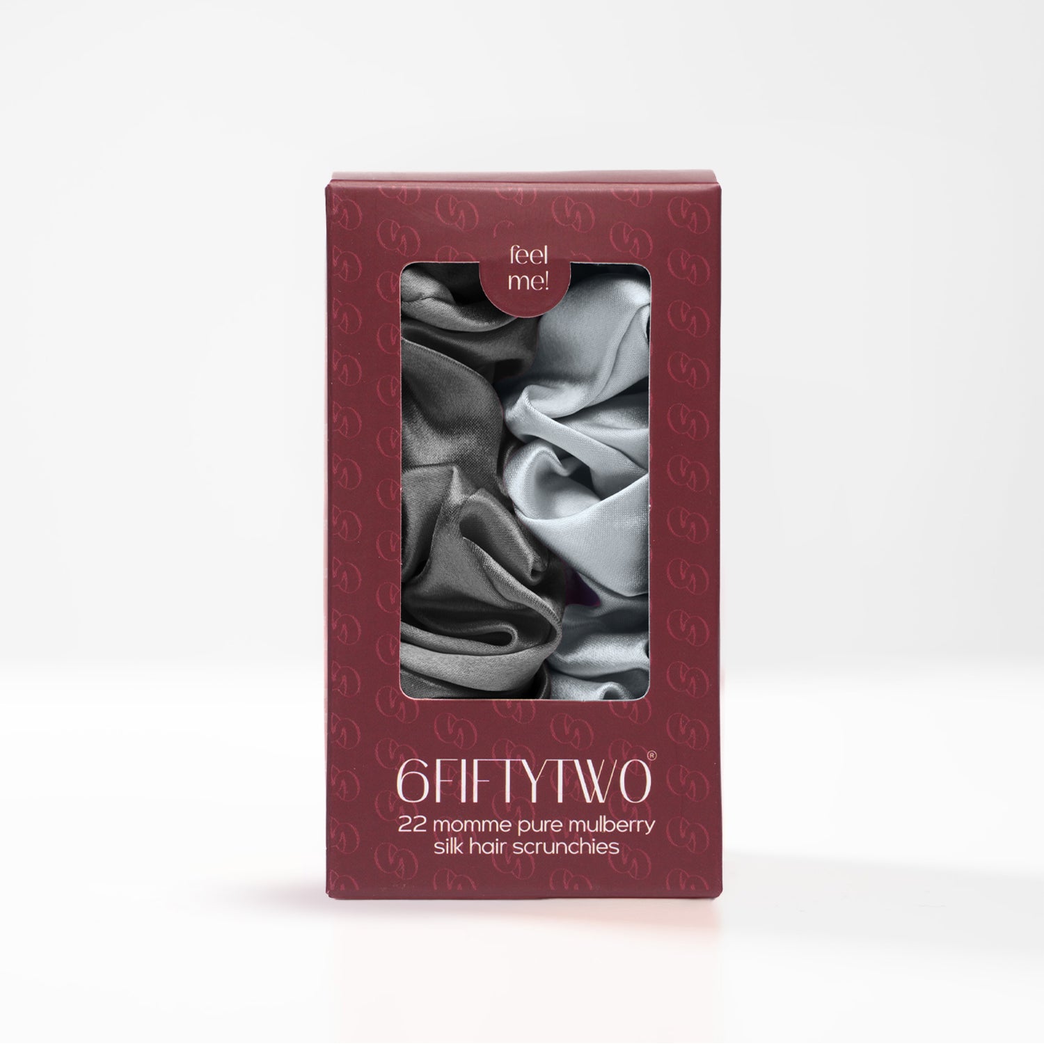 6FiftyTwo | Graphite and Starlight Scrunchie