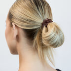 6FiftyTwo | Chocolate Slim Silk Scrunchies