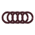 6FiftyTwo | Merlot Slim Silk Scrunchies