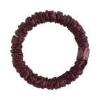 6FiftyTwo | Merlot Slim Silk Scrunchies