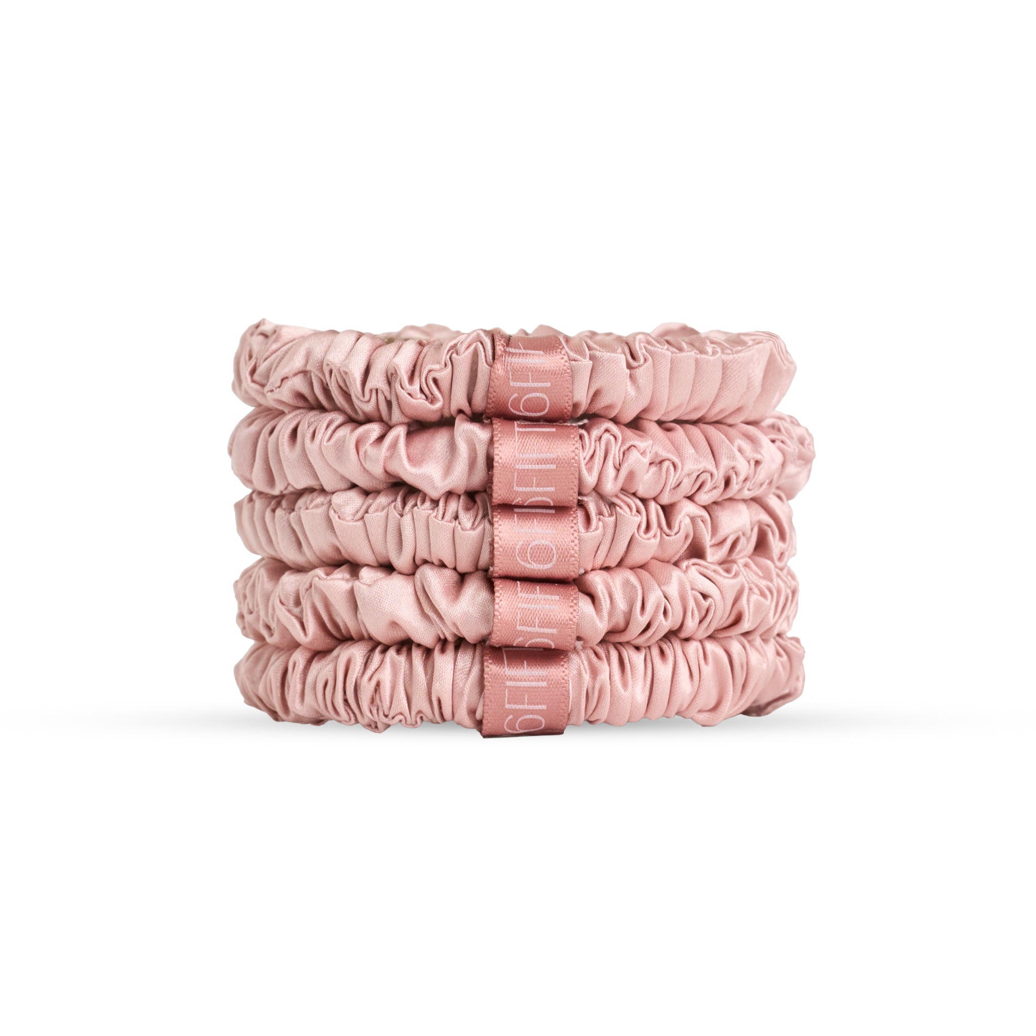 6FiftyTwo | Rosaline Slim Silk Scrunchies