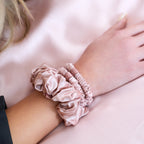 6FiftyTwo | Rosaline Slim Silk Scrunchies