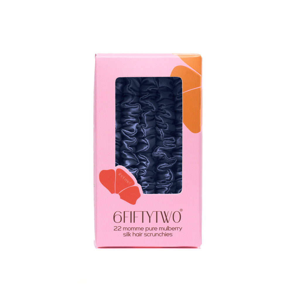 6FiftyTwo | Skyfall Slim Silk Scrunchies