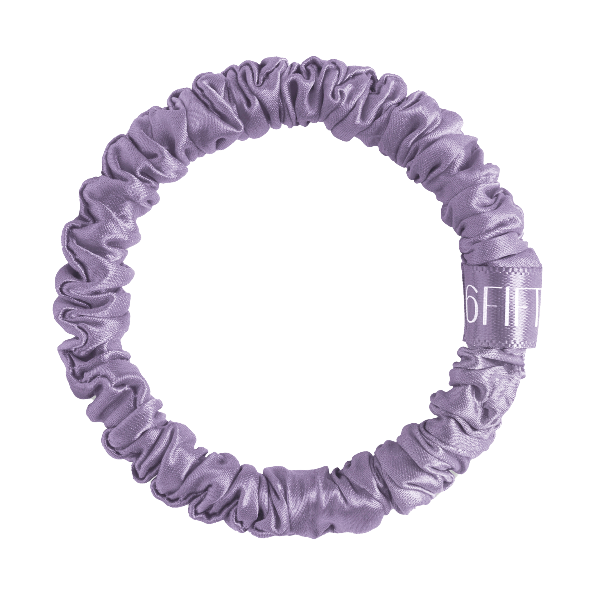 6FiftyTwo | Wisteria Slim Silk Scrunchies