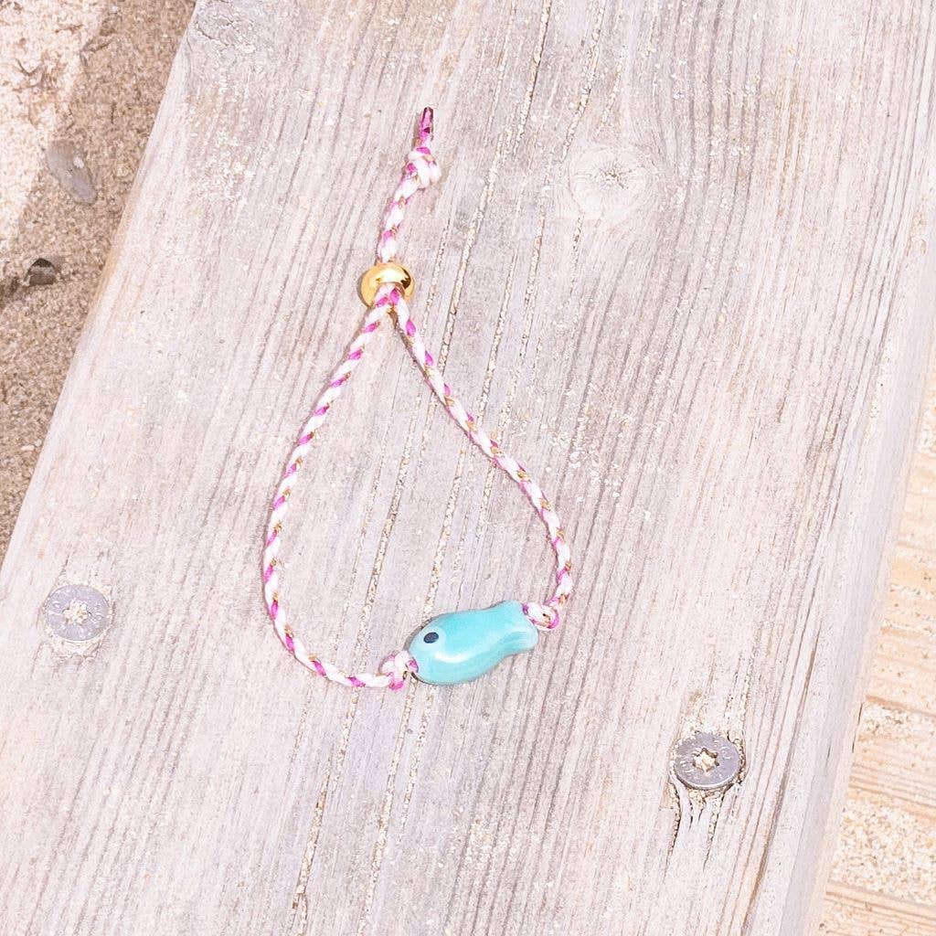 Ibiza Boutique | Blue fish bracelet