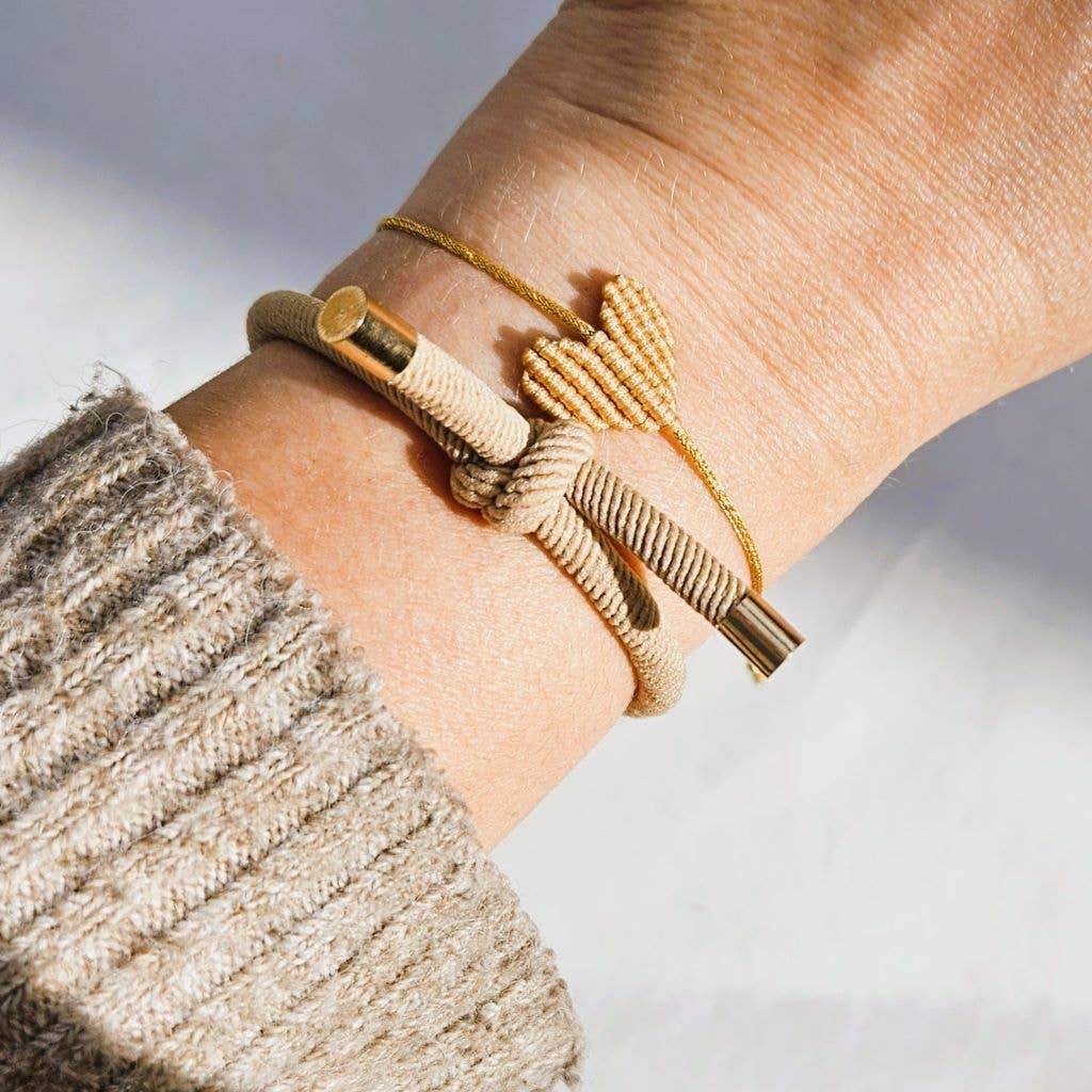 Ibiza Boutique | Bracelet heart beige