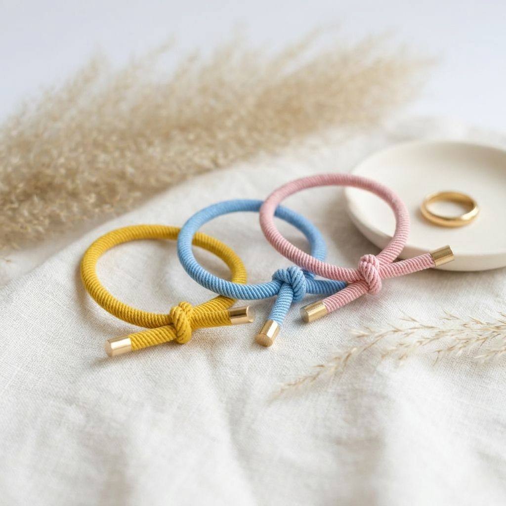 Ibiza Boutique | Bracelet hair elastic old pink