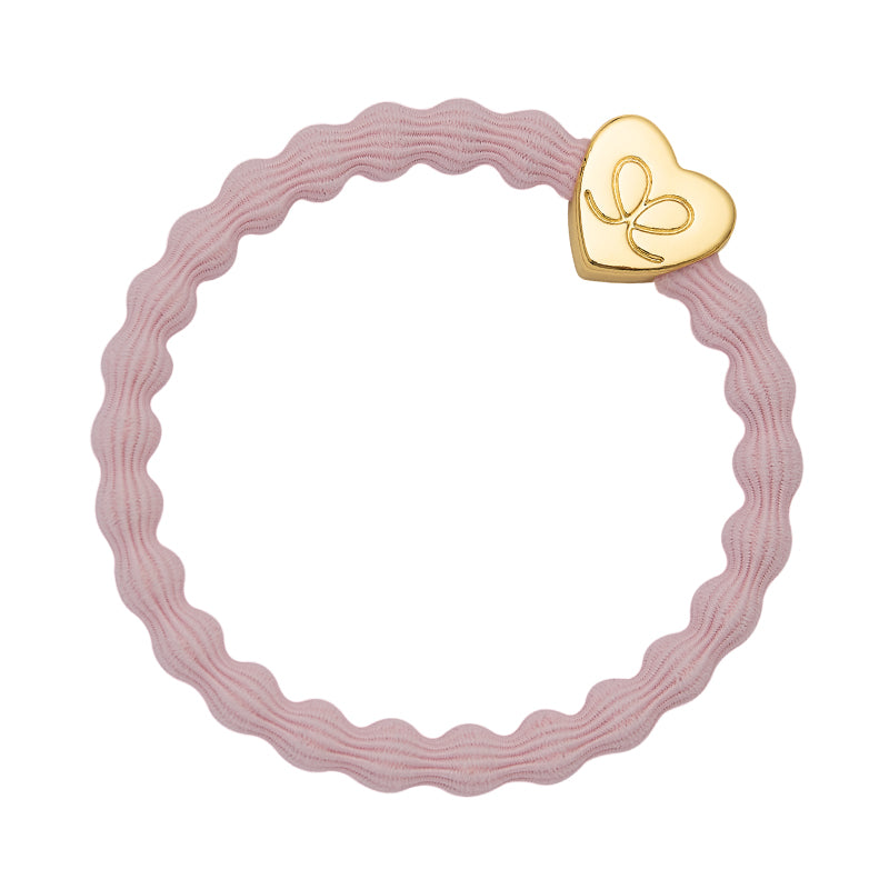 byEloise | Gold Heart Soft Pink - Single 019