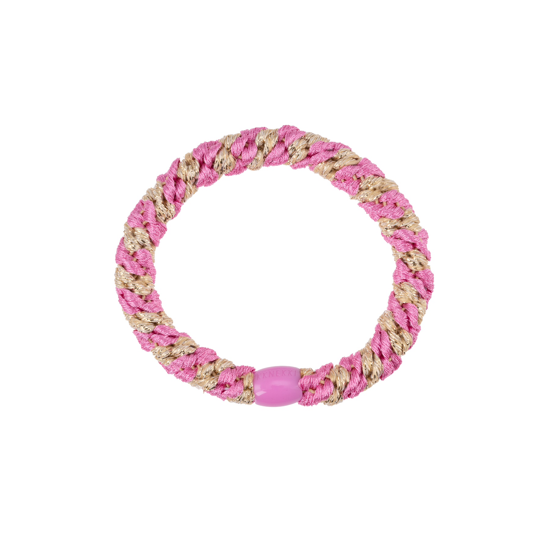 Kknekki Hair Tie | Bugglegum-Beige Glitter 5025