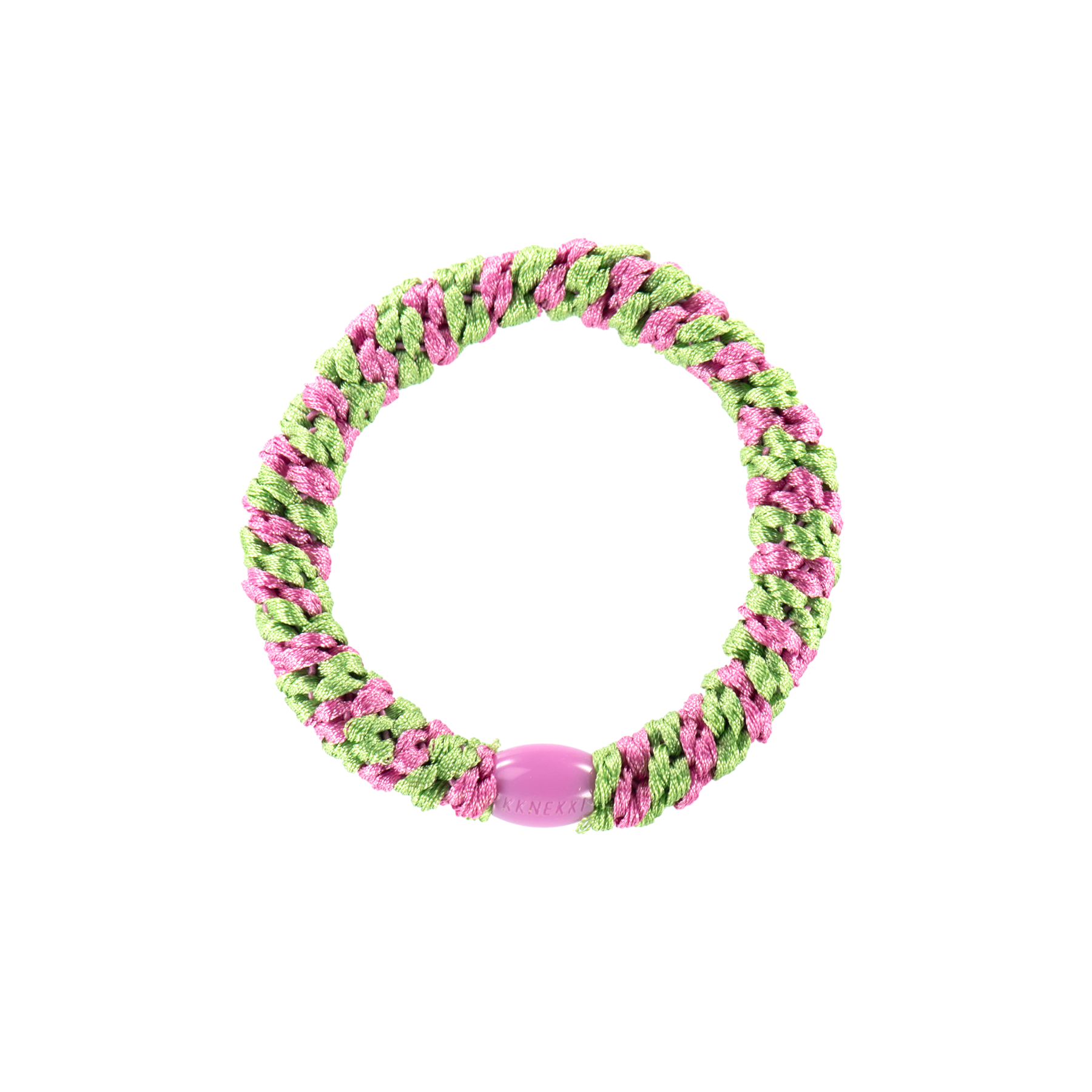 Kknekki Hair Tie | Grass Green-Bubblegum 1757
