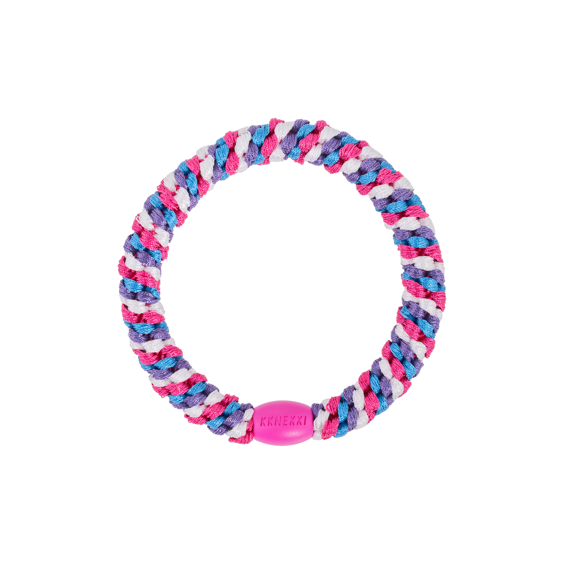 Kknekki Hair Tie | Mix purble ivory blue 5657