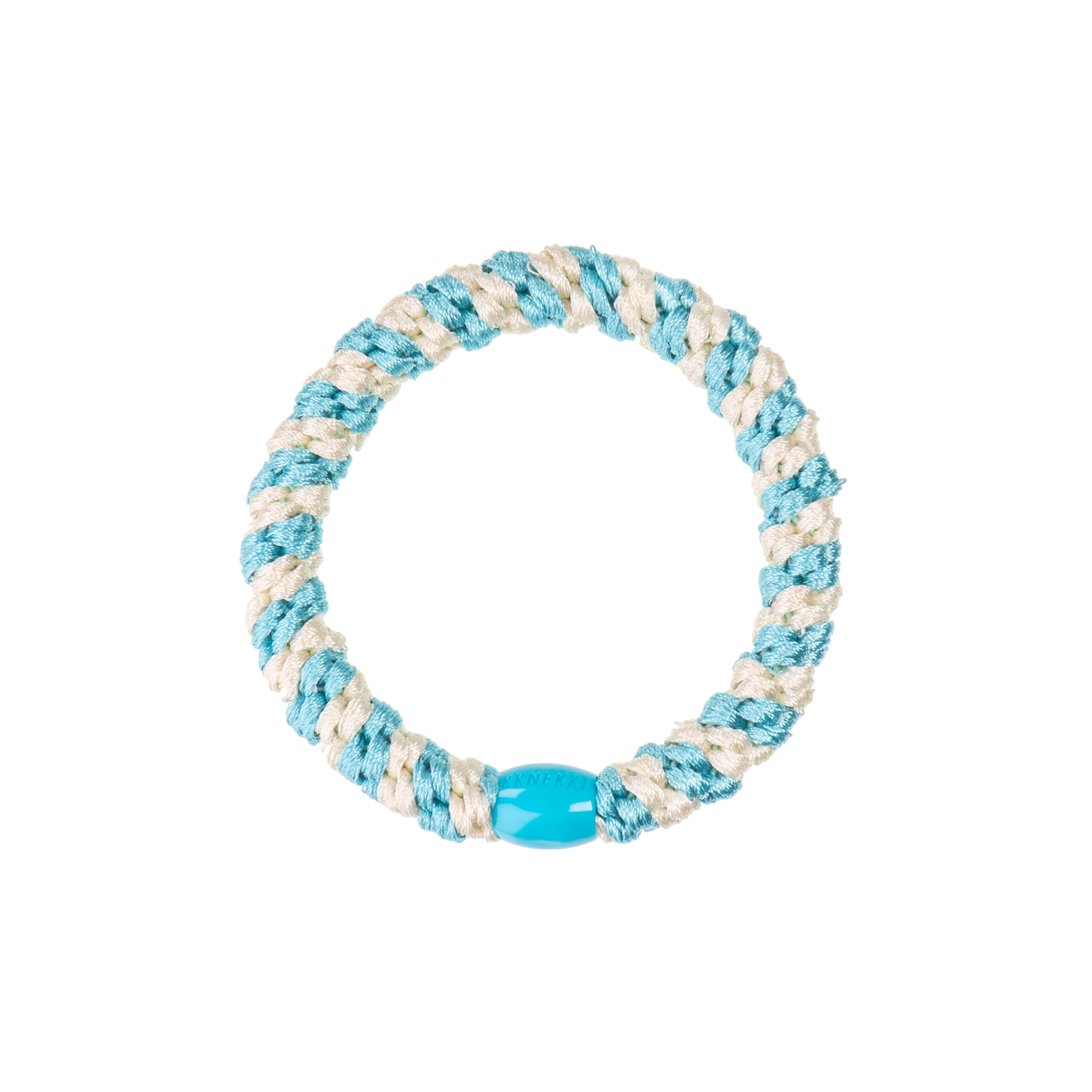 Kknekki Hair Tie | Ocean ivory stripe 5277