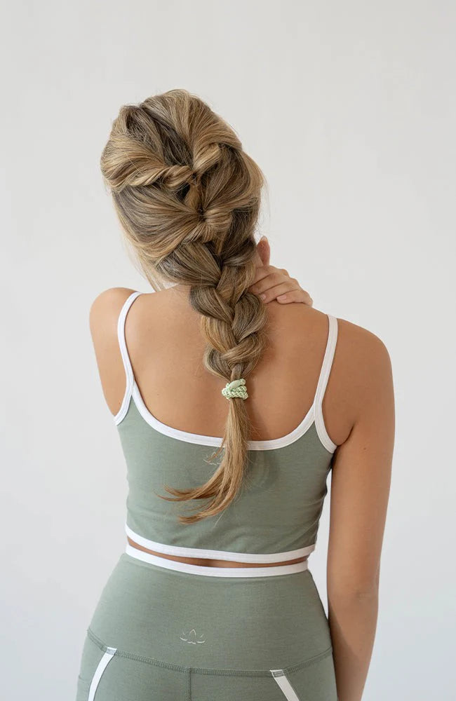 L. Erickson® Grab & Go Ponytail Hair Ties Lily Pad