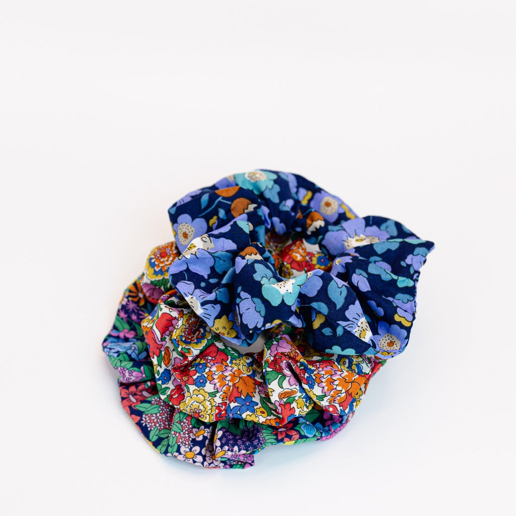 Made With Liberty of London Fabric | Nell, Annie and May C Red Scrunchie