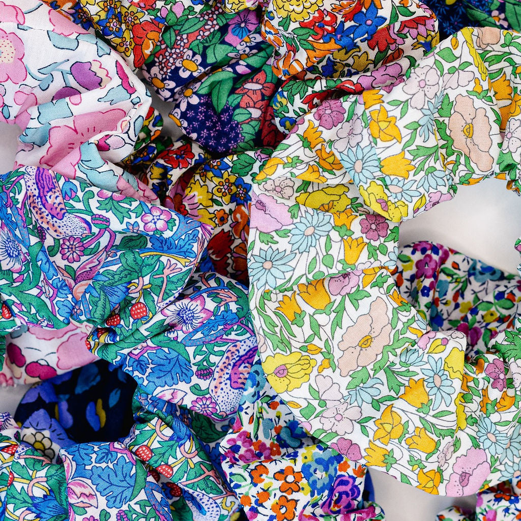 Made With Liberty of London Fabric | Emma & Georgina Scrunchie