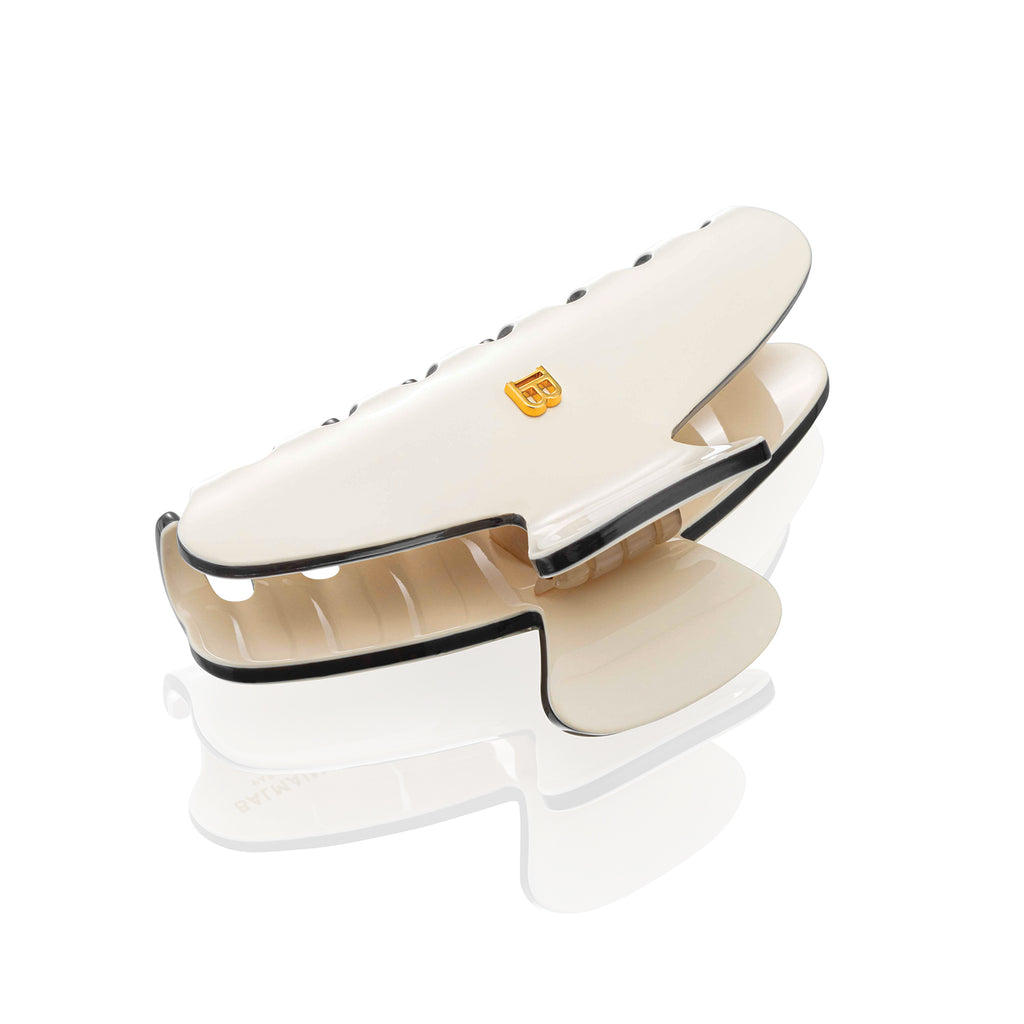 Balmain | Pince a Cheveux Medium White/Black