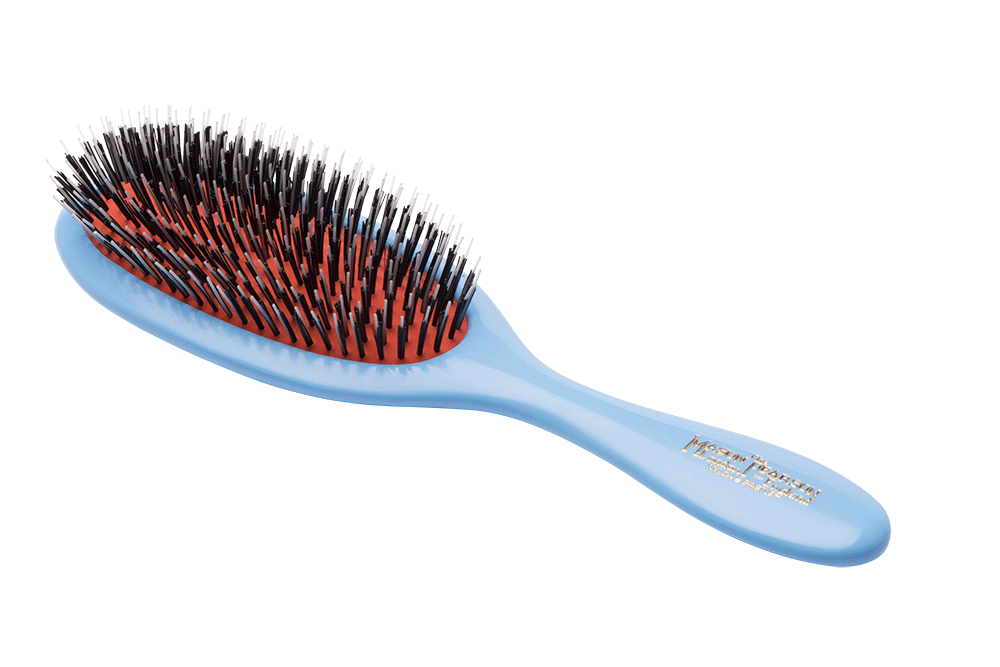 Mason Pearson | Handy Bristle & Nylon Hairbrush Blue