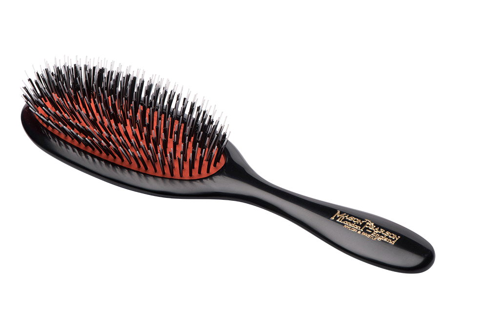 Mason Pearson | Handy Bristle & Nylon Hairbrush Dark Ruby