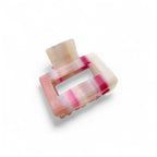 Last True Angel | Midsize Claw Clip Candy Pink Stripe 09C