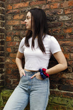 MyHairThing | Mulberry Silk Scrunchie – French Navy