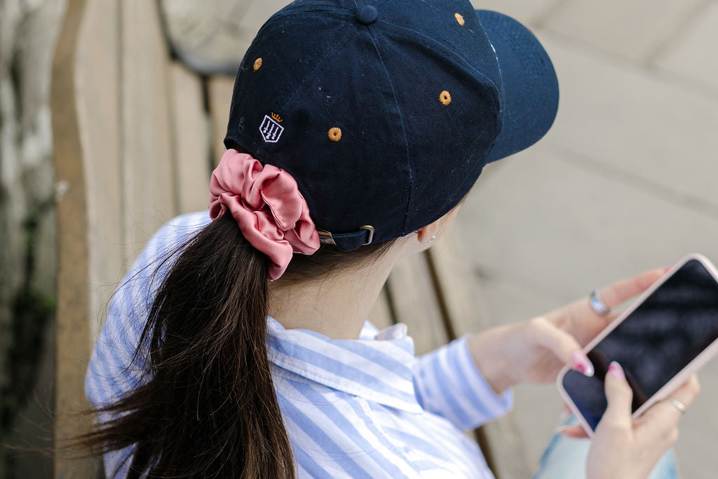 MyHairThing | Mulberry Silk Scrunchie – Rose Petal