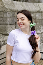 MyHairThing | Mulberry Silk Scrunchie – Mint