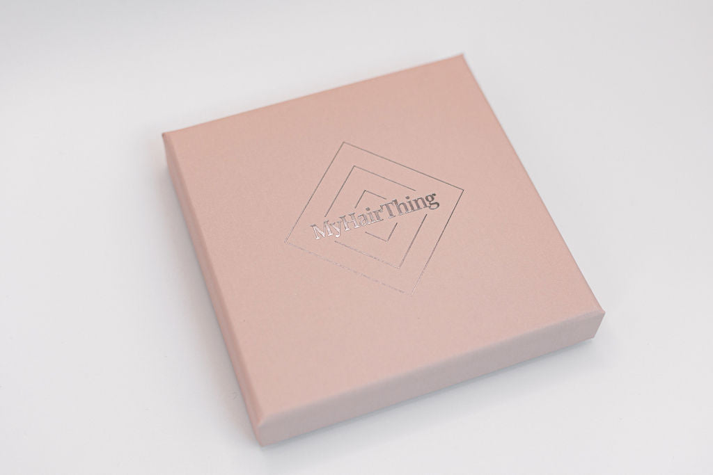 MyHairThing | Mulberry Silk Scrunchie – Pale Blue