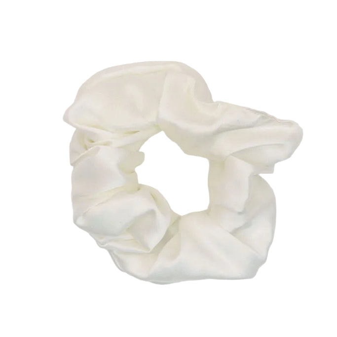 MyHairThing | Mulberry Silk Scrunchie – Ivory