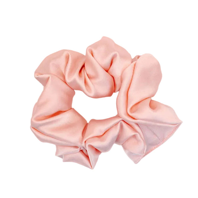 MyHairThing | Mulberry Silk Scrunchie – Oyster Pink