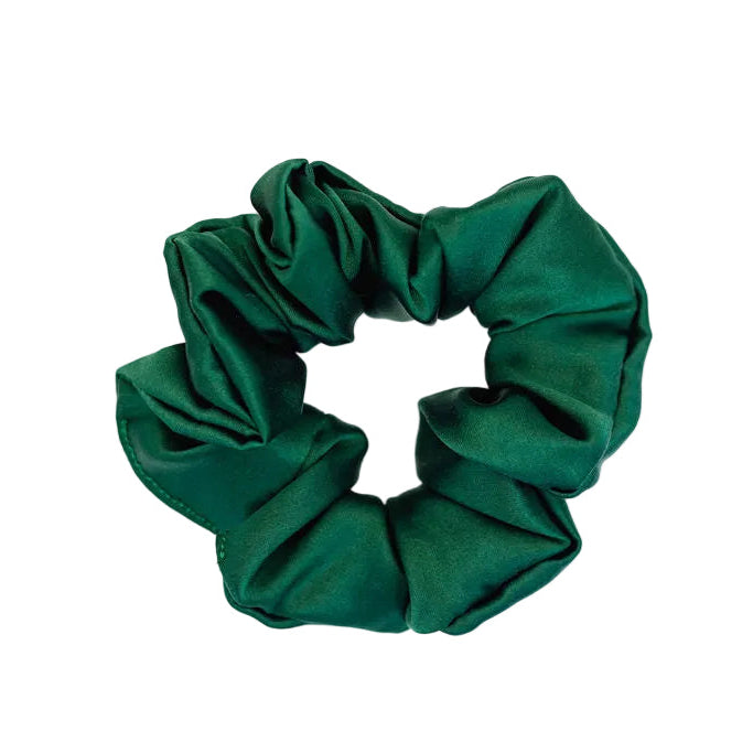 MyHairThing | Mulberry Silk Scrunchie – Emerald