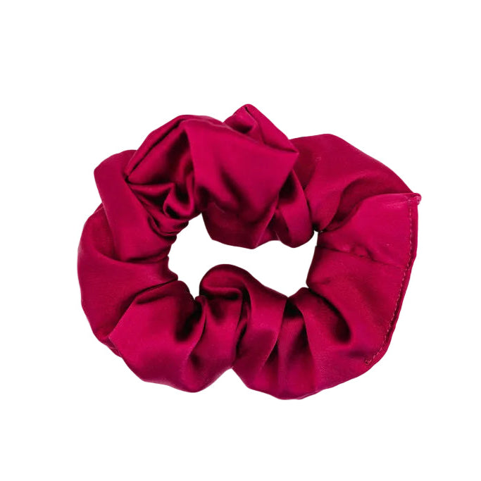 MyHairThing | Mulberry Silk Scrunchie – Burgundy