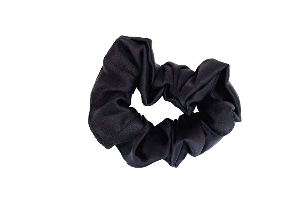 MyHairThing | Mulberry Silk Scrunchie – Onyx