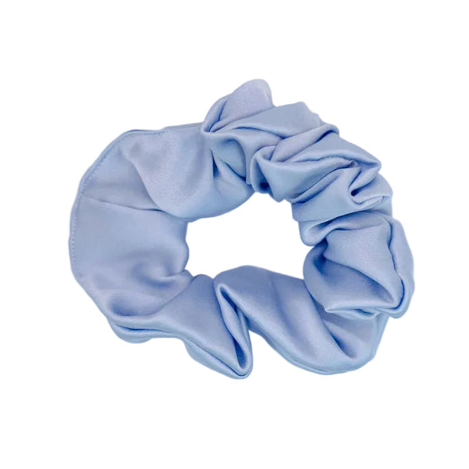 MyHairThing | Mulberry Silk Scrunchie – Pale Blue