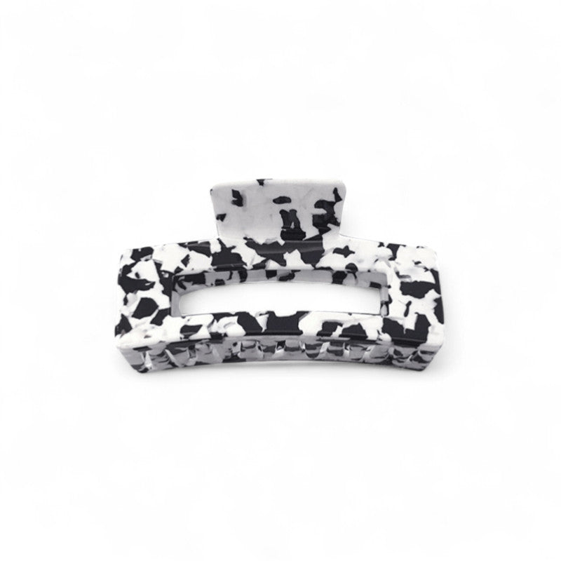 Last True Angel | Resin Claw Clip in Black & White 03B