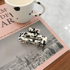 Last True Angel | Resin Claw Clip in Black & White 03B