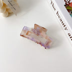 Last True Angel | Resin Claw Clip in Violet & Opal Pink 03V