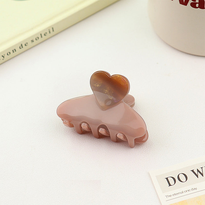 Last True Angel | Small Heart Claw in Mink 230M