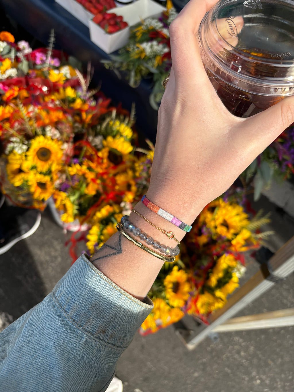 Amber Vittoria | Hair-tie Bracelets