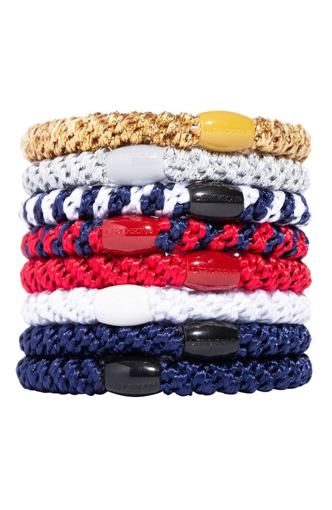 L. Erickson® Grab & Go Ponytail Hair Ties Americana