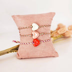 Ibiza Boutique | Red heart bracelet