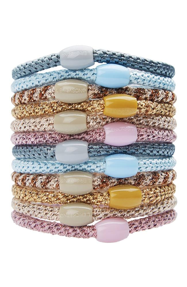 L. Erickson® Narrow Grab & Go Ponytail Hair Ties Ballerina